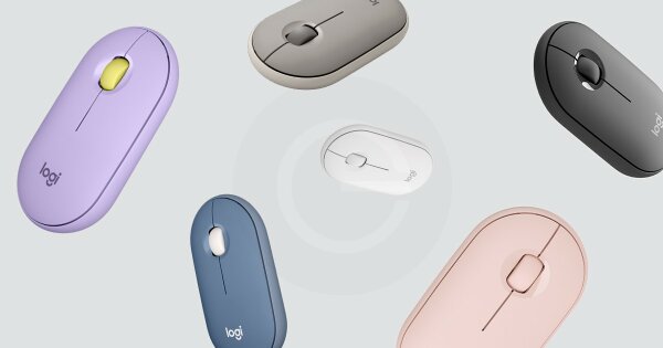 Logitech Pebble M350 - Maus