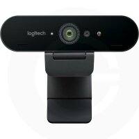 Logitech BRIO 4K Ultra HD webcam - Web-Kamera - Farbe - 4096 x 2160 - Audio - USB